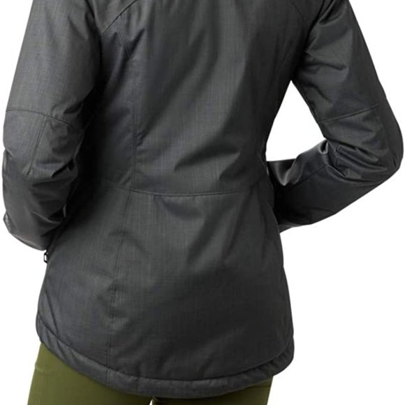 🆕Columbia Women's Top Pine Insulated Rain Jacket, X-Small - Shark Melange, NWT - Picture 6 of 6